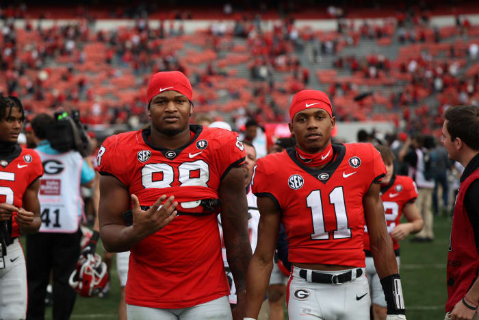 DT, Jalen Carter and WR, Arian Smith